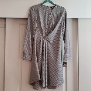 NWT Project Runway Gingham Shirt Dress- JCP - Designer Margagarita Alvarez